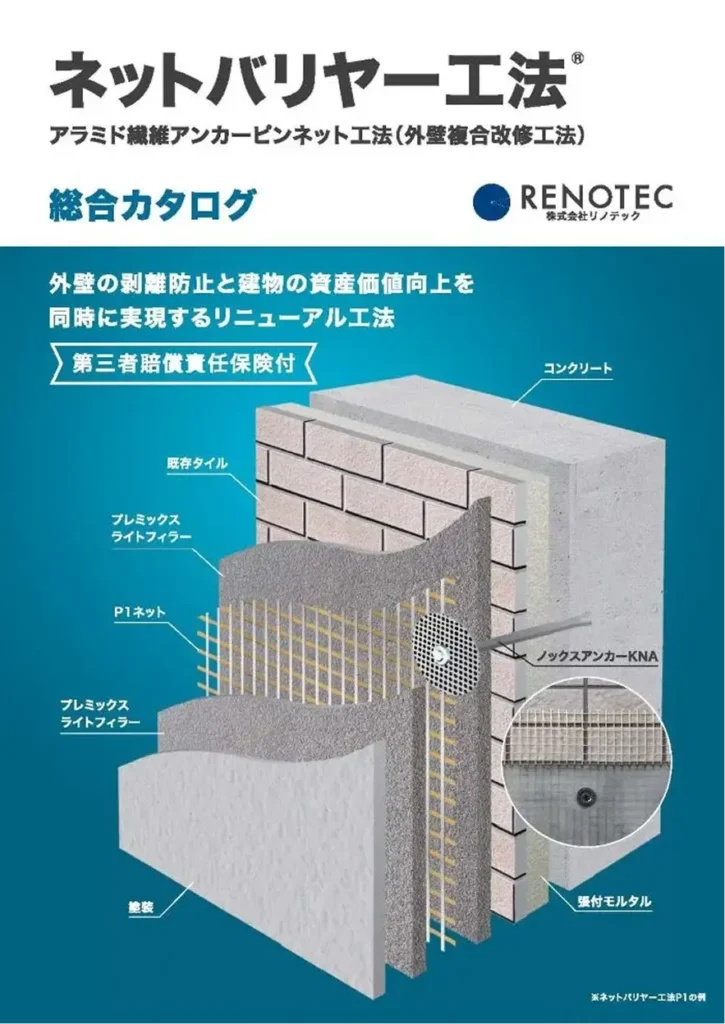 ネットバリヤー工法　総合カタログ